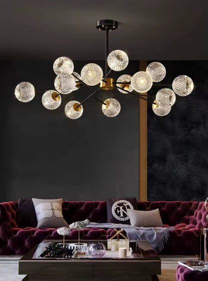 Louis  12-head pendulant light