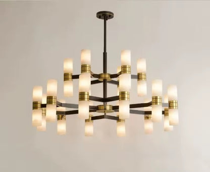 Casa Alabaster Round Chandelier