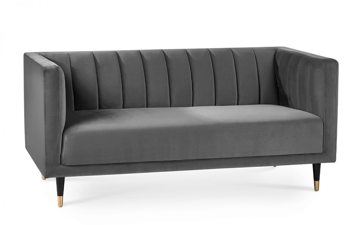 Salma Scalloped Back Two-Seater Sofa